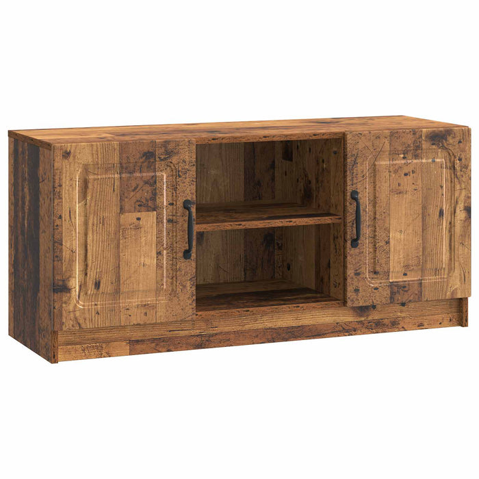 Cabinet TV Lemn vechi 102 x 34,5 x 47 cm Lemn prelucrat - WALTI WALTI
