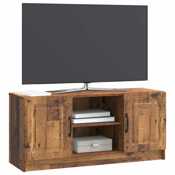 Cabinet TV Lemn vechi 102 x 34,5 x 47 cm Lemn prelucrat - WALTI WALTI