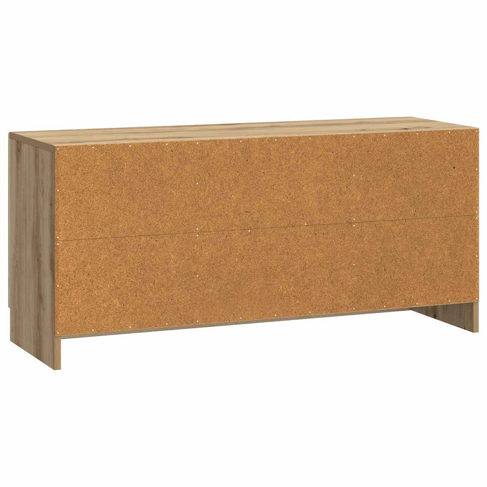 Cabinet TV Stejar Artizanal 102 x 34,5 x 47 cm Lemn prelucrat - WALTI WALTI
