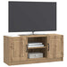 Cabinet TV Stejar Artizanal 102 x 34,5 x 47 cm Lemn prelucrat - WALTI WALTI