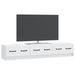 Cabinet TV cu sertar Alb 147 x 34,5 x 27 cm Lemn prelucrat - WALTI WALTI
