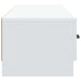 Cabinet TV cu sertar Alb 147 x 34,5 x 27 cm Lemn prelucrat - WALTI WALTI