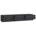 Cabinet TV cu sertar Negru 147 x 34,5 x 27 cm Lemn prelucrat - WALTI WALTI