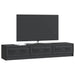 Cabinet TV cu sertar Negru 147 x 34,5 x 27 cm Lemn prelucrat - WALTI WALTI