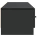 Cabinet TV cu sertar Negru 147 x 34,5 x 27 cm Lemn prelucrat - WALTI WALTI