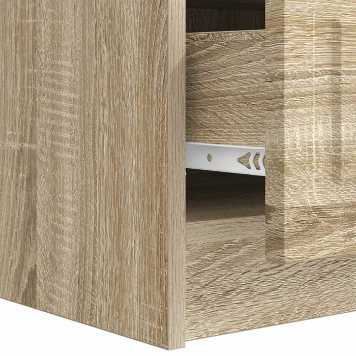Cabinet TV Stejar Sonoma 147 x 34,5 x 27 cm Lemn prelucrat - WALTI WALTI