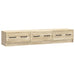 Cabinet TV Stejar Sonoma 147 x 34,5 x 27 cm Lemn prelucrat - WALTI WALTI
