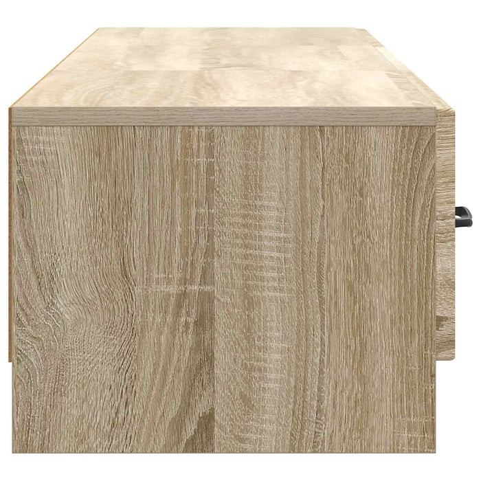 Cabinet TV Stejar Sonoma 147 x 34,5 x 27 cm Lemn prelucrat - WALTI WALTI