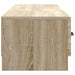 Cabinet TV Stejar Sonoma 147 x 34,5 x 27 cm Lemn prelucrat - WALTI WALTI