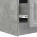 Cabinet TV Gri Beton 147 x 34,5 x 27 cm Lemn prelucrat - WALTI WALTI