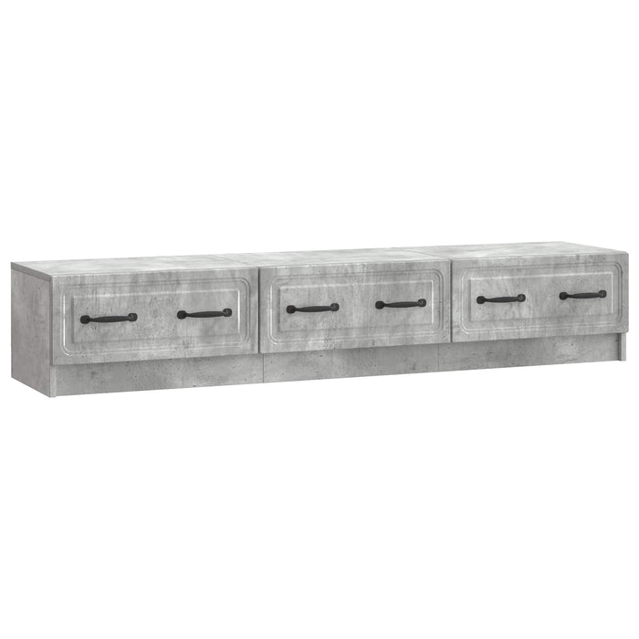 Cabinet TV Gri Beton 147 x 34,5 x 27 cm Lemn prelucrat - WALTI WALTI
