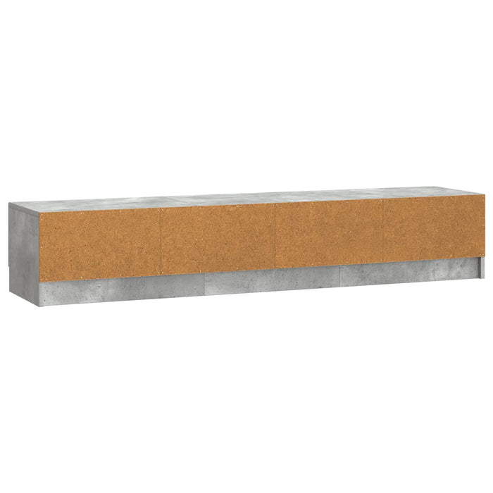 Cabinet TV Gri Beton 147 x 34,5 x 27 cm Lemn prelucrat - WALTI WALTI