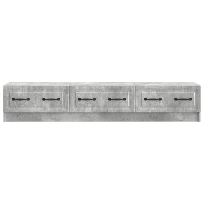 Cabinet TV Gri Beton 147 x 34,5 x 27 cm Lemn prelucrat - WALTI WALTI
