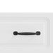 Cabinet TV Alb foarte lucios 147 x 34,5 x 27 cm Lemn prelucrat - WALTI WALTI