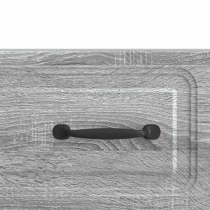 Cabinet TV Sonoma gri 147 x 34,5 x 27 cm Lemn prelucrat - WALTI WALTI