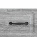 Cabinet TV Sonoma gri 147 x 34,5 x 27 cm Lemn prelucrat - WALTI WALTI