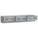 Cabinet TV Sonoma gri 147 x 34,5 x 27 cm Lemn prelucrat - WALTI WALTI