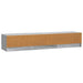Cabinet TV Sonoma gri 147 x 34,5 x 27 cm Lemn prelucrat - WALTI WALTI