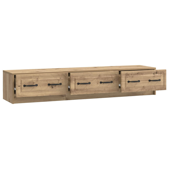 Cabinet TV Stejar Artizanal 147 x 34,5 x 27 cm Lemn prelucrat - WALTI WALTI