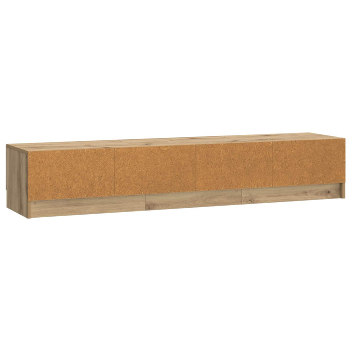Cabinet TV Stejar Artizanal 147 x 34,5 x 27 cm Lemn prelucrat - WALTI WALTI