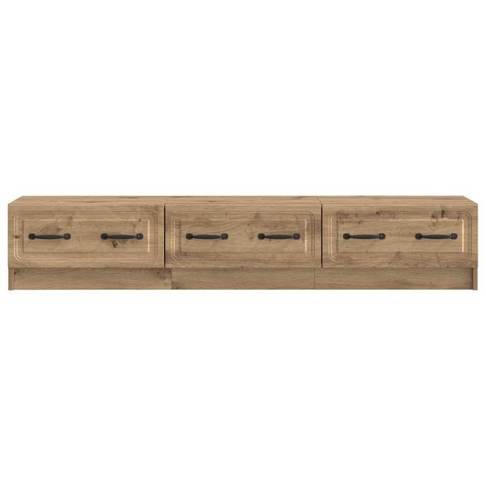 Cabinet TV Stejar Artizanal 147 x 34,5 x 27 cm Lemn prelucrat - WALTI WALTI