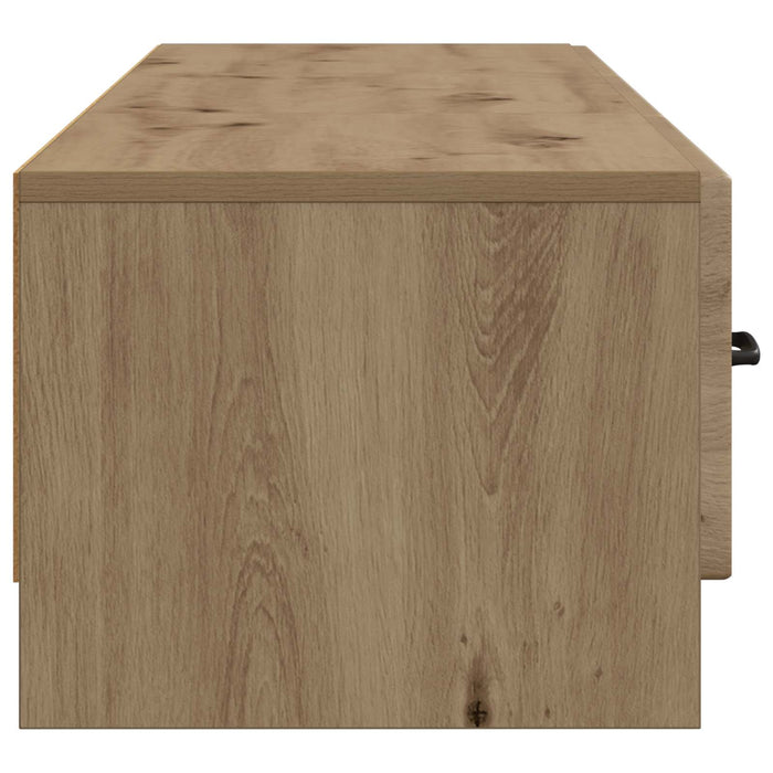Cabinet TV Stejar Artizanal 147 x 34,5 x 27 cm Lemn prelucrat - WALTI WALTI