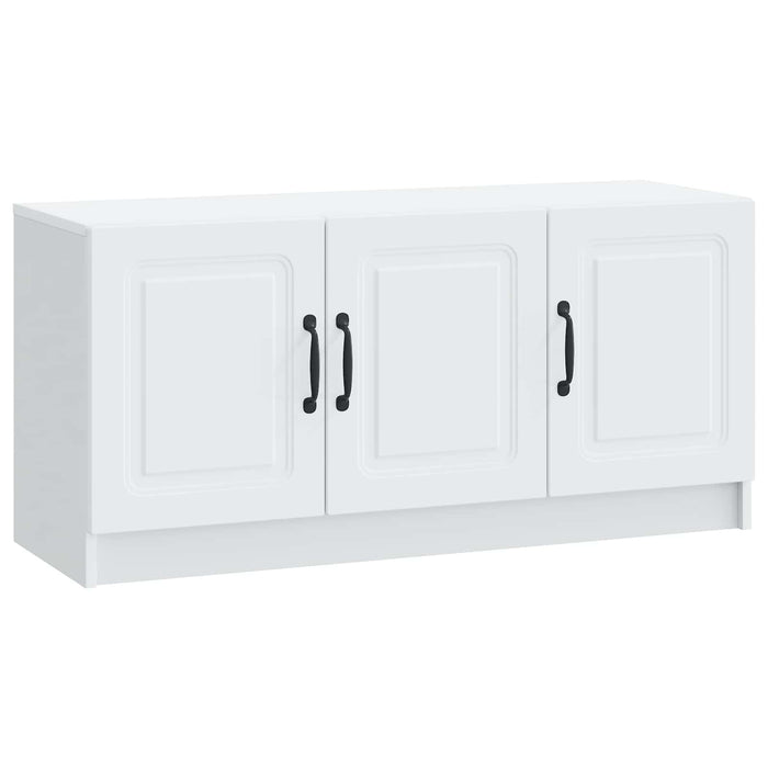 Cabinet TV Alb 99 x 34,5 x 47 cm Lemn prelucrat - WALTI WALTI