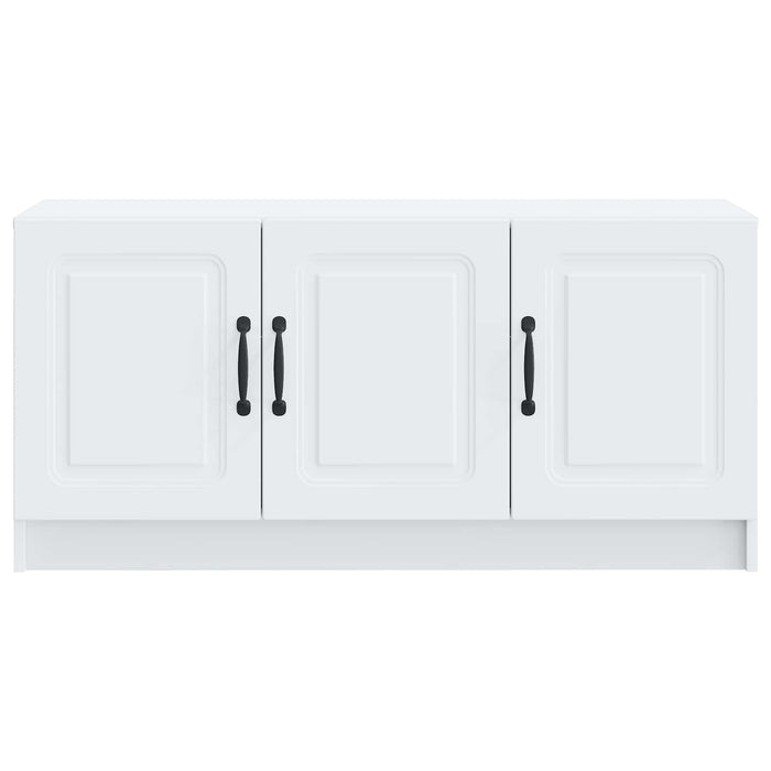 Cabinet TV Alb 99 x 34,5 x 47 cm Lemn prelucrat - WALTI WALTI