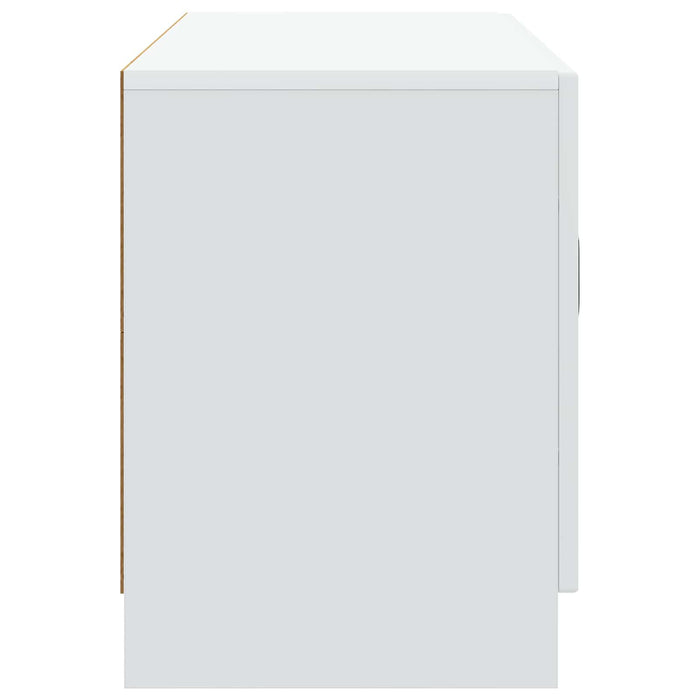 Cabinet TV Alb 99 x 34,5 x 47 cm Lemn prelucrat - WALTI WALTI