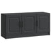 Cabinet TV Negru 99 x 34,5 x 47 cm Lemn prelucrat - WALTI WALTI