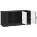 Cabinet TV Negru 99 x 34,5 x 47 cm Lemn prelucrat - WALTI WALTI