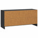 Cabinet TV Negru 99 x 34,5 x 47 cm Lemn prelucrat - WALTI WALTI