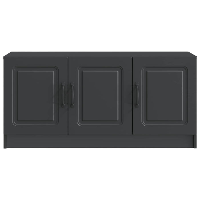 Cabinet TV Negru 99 x 34,5 x 47 cm Lemn prelucrat - WALTI WALTI
