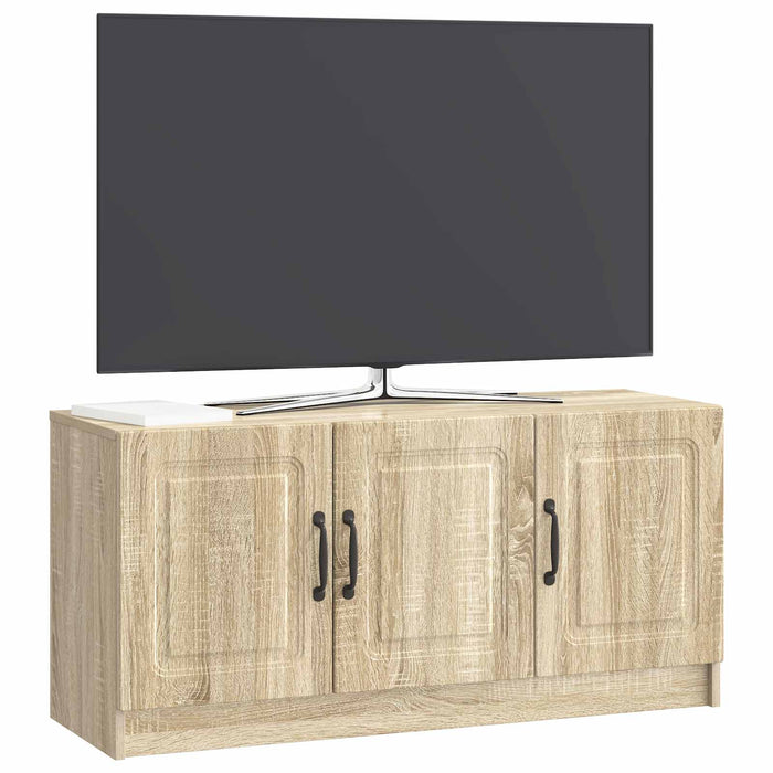 Cabinet TV Stejar Sonoma 99 x 34,5 x 47 cm Lemn prelucrat - WALTI WALTI
