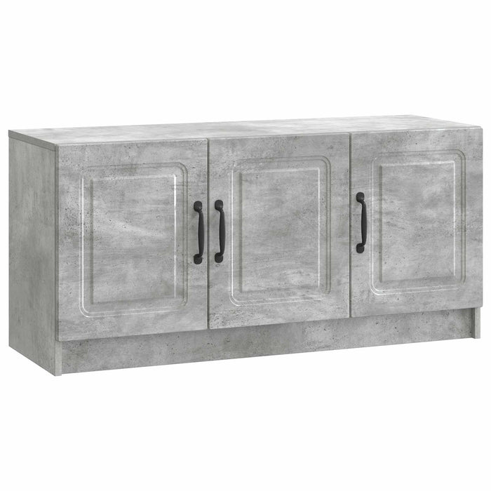 Cabinet TV Gri Beton 99 x 34,5 x 47 cm Lemn prelucrat - WALTI WALTI