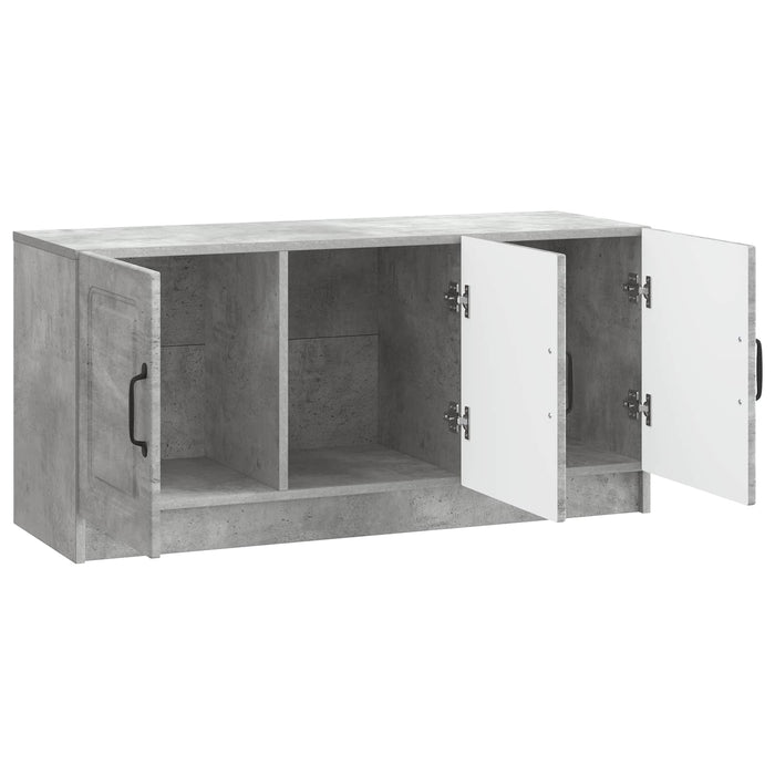 Cabinet TV Gri Beton 99 x 34,5 x 47 cm Lemn prelucrat - WALTI WALTI