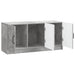 Cabinet TV Gri Beton 99 x 34,5 x 47 cm Lemn prelucrat - WALTI WALTI