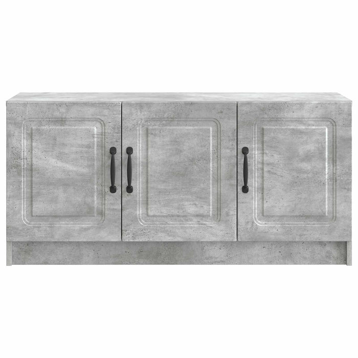 Cabinet TV Gri Beton 99 x 34,5 x 47 cm Lemn prelucrat - WALTI WALTI