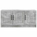 Cabinet TV Gri Beton 99 x 34,5 x 47 cm Lemn prelucrat - WALTI WALTI
