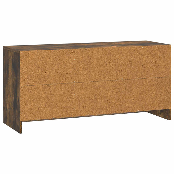 Cabinet TV Stejar fumuriu 99 x 34,5 x 47 cm Lemn prelucrat - WALTI WALTI