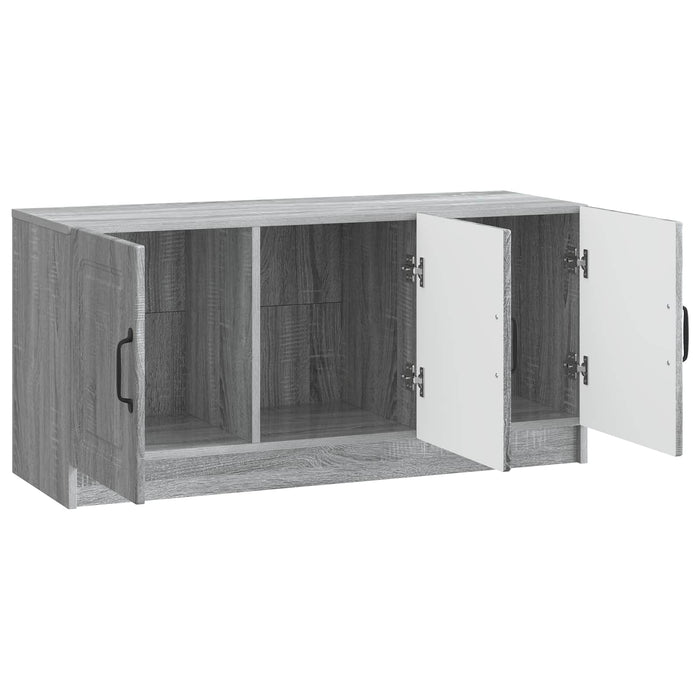 Cabinet TV Sonoma gri 99 x 34,5 x 47 cm Lemn prelucrat - WALTI WALTI