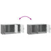 Cabinet TV Sonoma gri 99 x 34,5 x 47 cm Lemn prelucrat - WALTI WALTI
