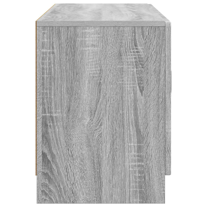 Cabinet TV Sonoma gri 99 x 34,5 x 47 cm Lemn prelucrat - WALTI WALTI