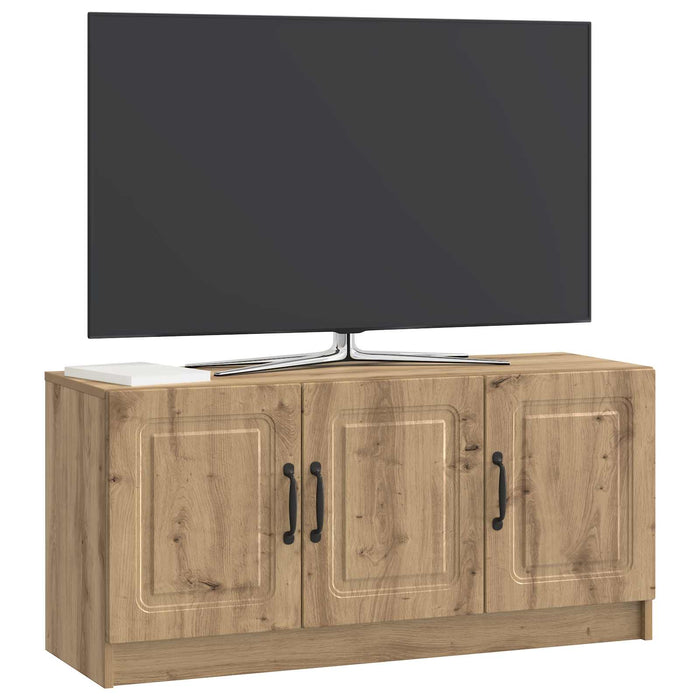 Cabinet TV Stejar Artizanal 99 x 34,5 x 47 cm Lemn prelucrat - WALTI WALTI