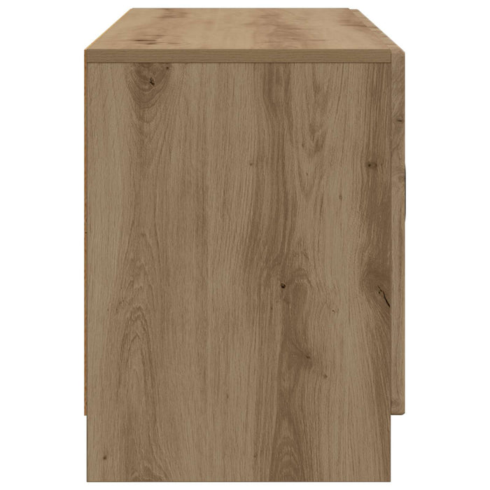 Cabinet TV Stejar Artizanal 99 x 34,5 x 47 cm Lemn prelucrat - WALTI WALTI
