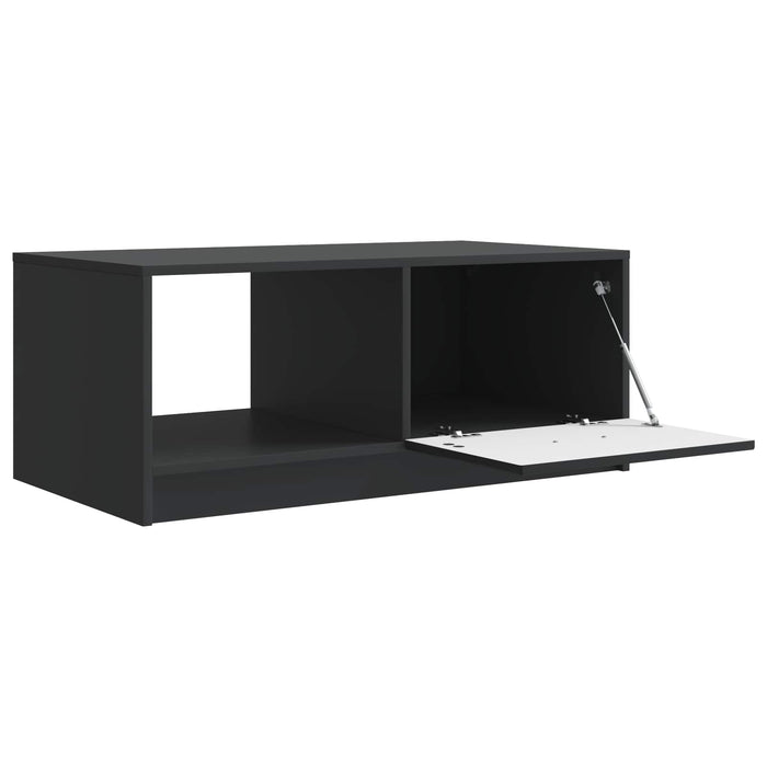 Masă de cafea Negru 90 x 50 x 37 cm Lemn prelucrat - WALTI WALTI