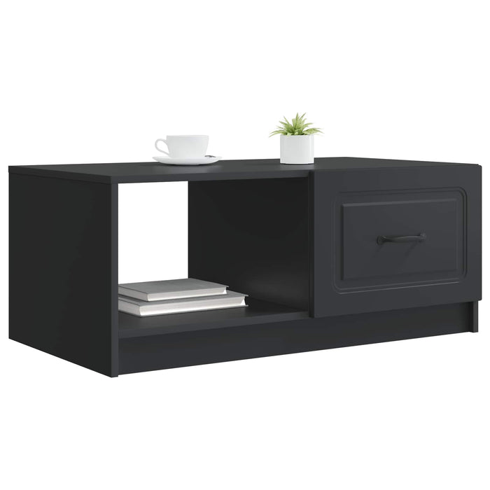Masă de cafea Negru 90 x 50 x 37 cm Lemn prelucrat - WALTI WALTI