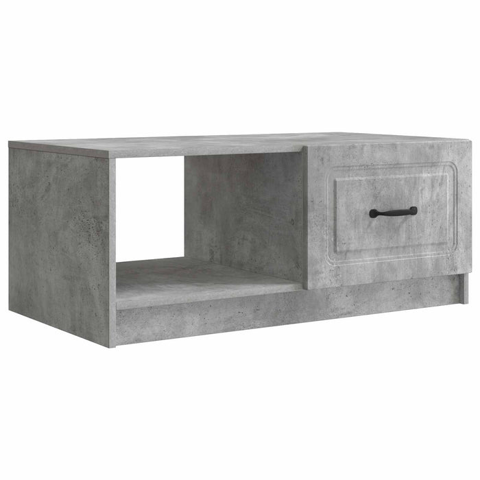 Masă de cafea Gri Beton 90 x 50 x 37 cm Lemn prelucrat - WALTI WALTI