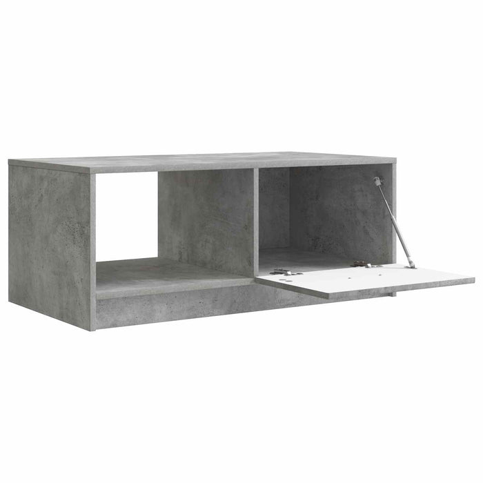 Masă de cafea Gri Beton 90 x 50 x 37 cm Lemn prelucrat - WALTI WALTI