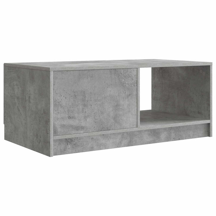 Masă de cafea Gri Beton 90 x 50 x 37 cm Lemn prelucrat - WALTI WALTI